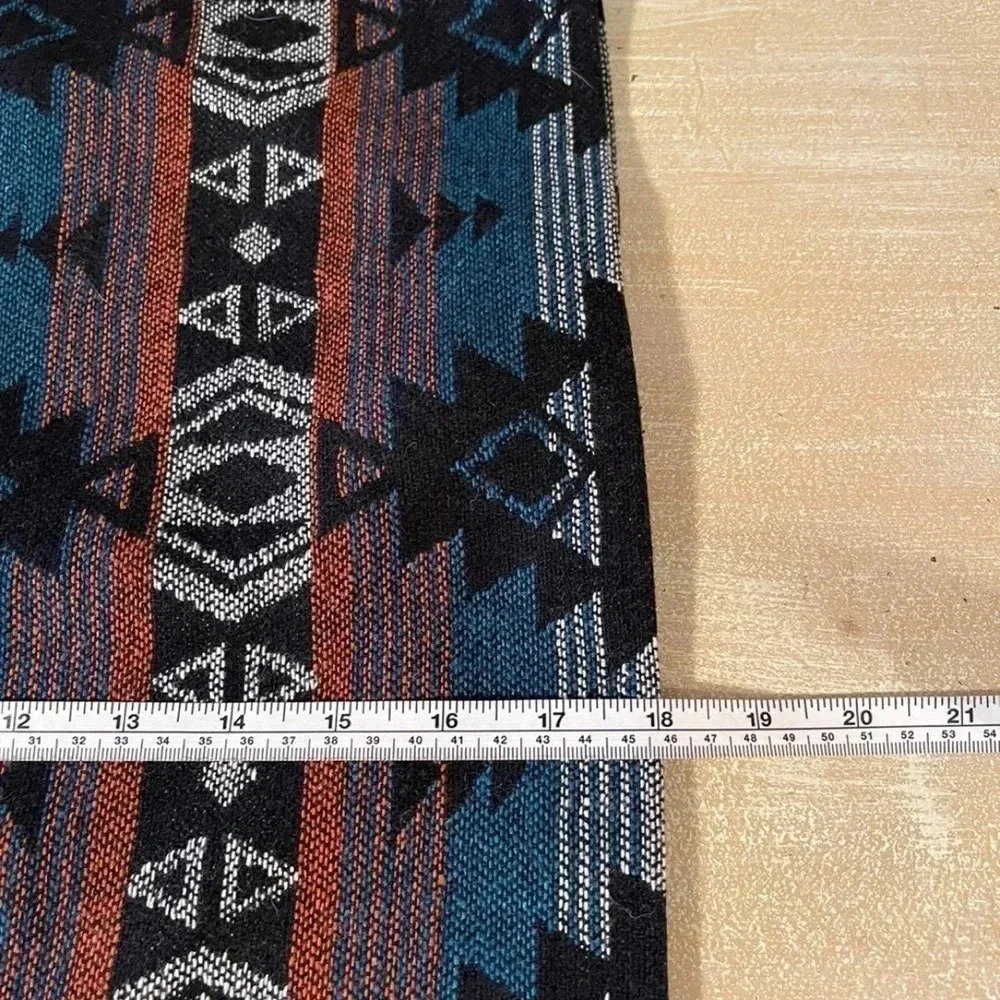 DALIA Collection multicolored tribal print‎ mini skirt. Boho. Western. - Picture 5 of 7